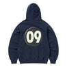 THIS IS NEVER THAT CIRCLED NUMBER HOODIE-NAVY