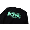 SCENE BY ICE FIRE CLASSIC SWEATER-TIFFANY BLUE