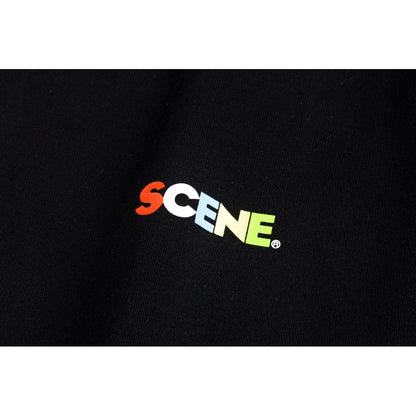 SCENE BY ICE FIRE CLASSIC TEE-RAINBOW BLACK