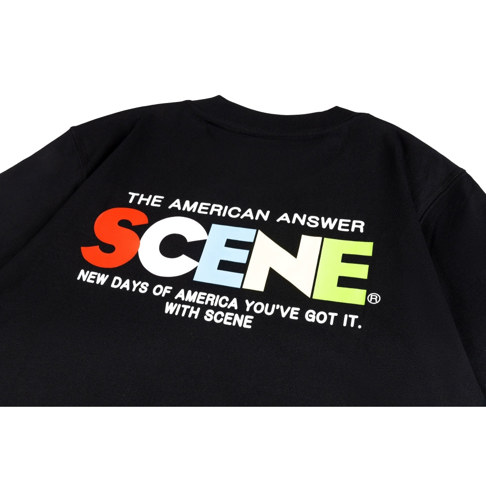 SCENE BY ICE FIRE CLASSIC TEE-RAINBOW BLACK