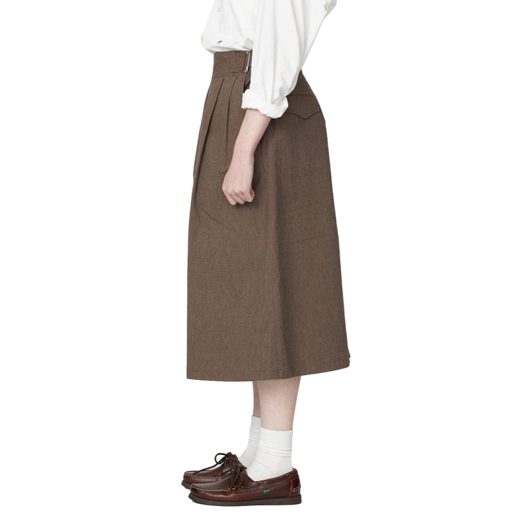 Nanamica COTTON BUFF CLOTH GURKHA-BROWN