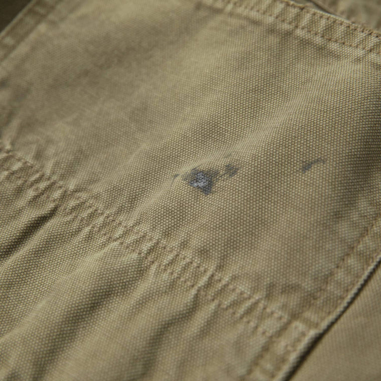 MADNESS DAILY DUTIES VINTAGE OXFORD WORK PANTS ( MADE IN JAPAN )-DUSTY OLIVE