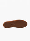 HIDDEN WHITE DARA LEATHER-TRIMMED SUEDE TRAINERS-DARK TAPUE ROYAL BLUE