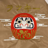 A[S]USL DARUMA EMB SOUVENIR JACKET-BROWN