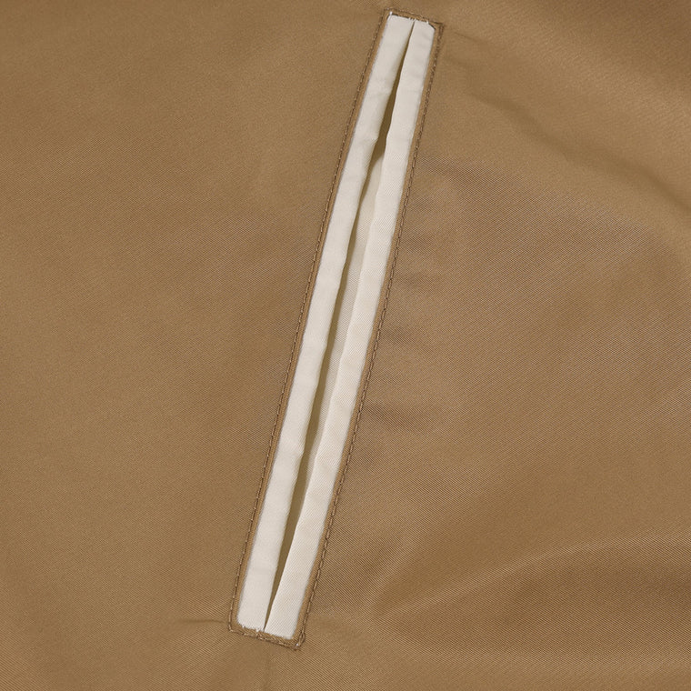 A[S]USL DARUMA EMB SOUVENIR JACKET-BROWN