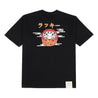 A[S]USL DARUMA PRINT TEE-BLACK
