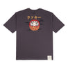 A[S]USL DARUMA PRINT TEE-CHARCOAL