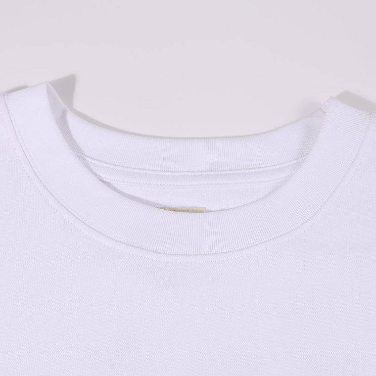 A[S]USL DARUMA PRINT TEE-WHITE