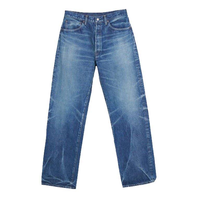 MASSES DENIM 5P PANTS H.WASH-INDIGO