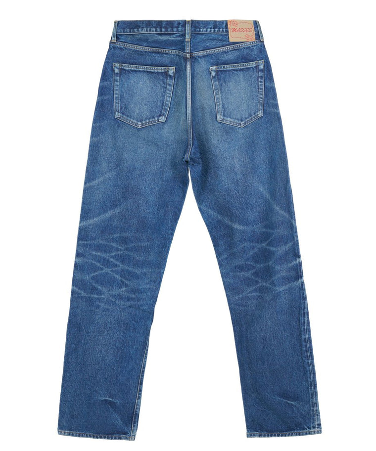 MASSES DENIM 5P PANTS H.WASH-INDIGO