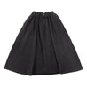 A[S]USL DENIM A-LINE SKIRT-DENIM BLACK