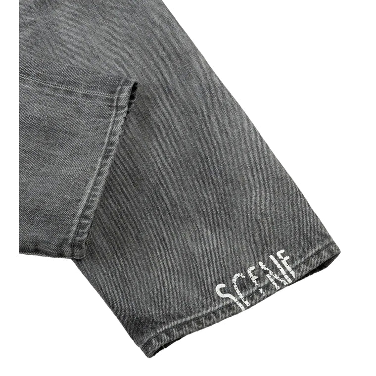 SCENE BY ICE FIRE DENIM JEANS A LP-BLACK