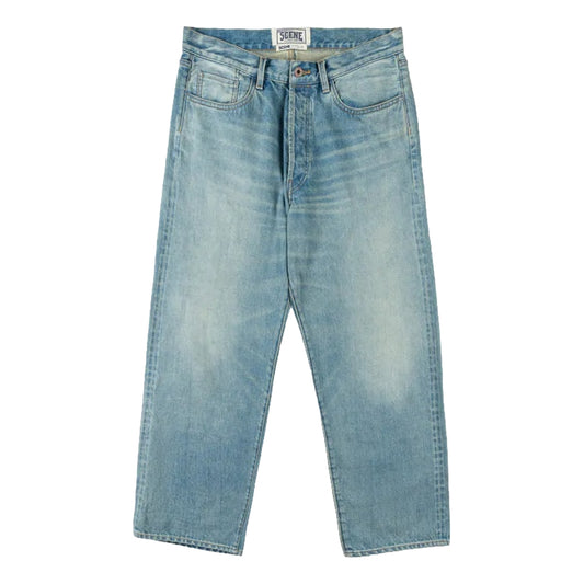 SCENE BY ICE FIRE DENIM JEANS A LP-BLUE