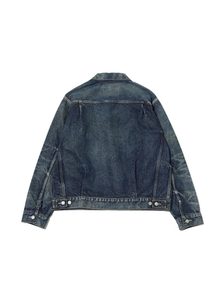 MASSES DENIM JKT H.WASH-INDIGO