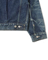 MASSES DENIM JKT H.WASH-INDIGO