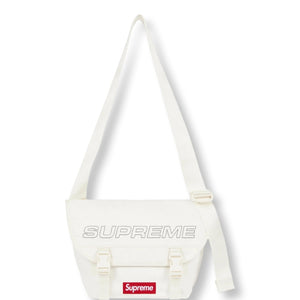 SUPREME DENIM MESSENGER BAG-WHITE