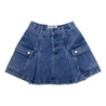 NEUTRAL SOCIETY DENIM MINI SKIRT-BLUE DENIM