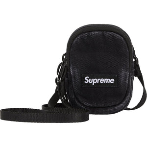 SUPREME DENIM MINI UTILITY BAG-BLACK