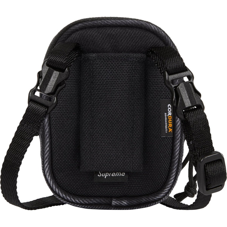 SUPREME DENIM MINI UTILITY BAG-BLACK