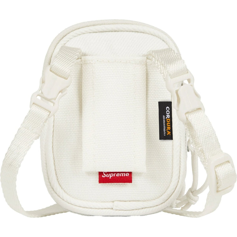 SUPREME DENIM MINI UTILITY BAG-WHITE