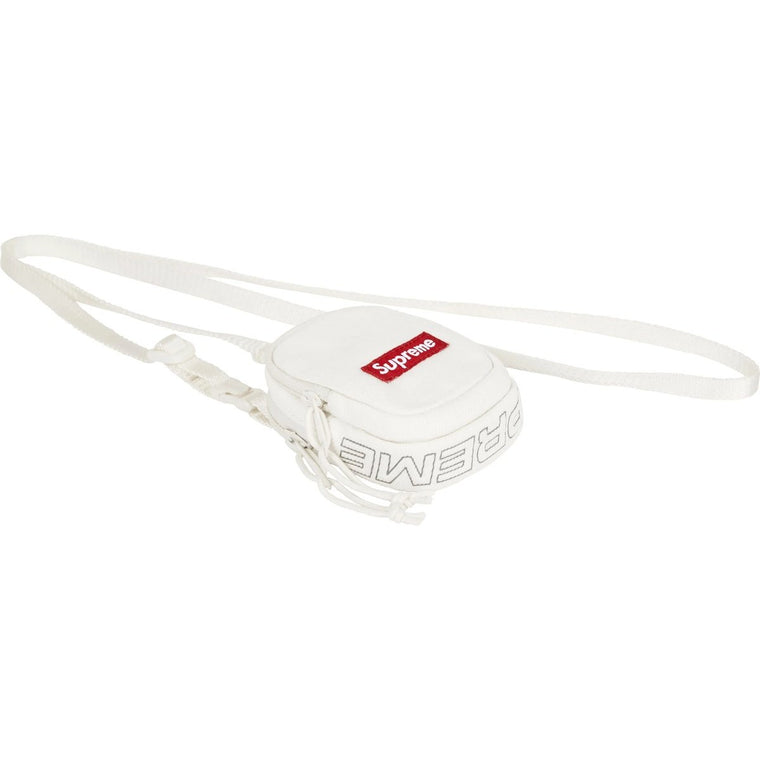 SUPREME DENIM MINI UTILITY BAG-WHITE