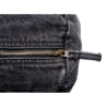 NEUTRAL SOCIETY DENIM SHOULDER BAG-BLACK DENIM