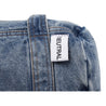 NEUTRAL SOCIETY DENIM SHOULDER BAG-BLUE DENIM