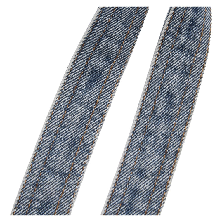 NEUTRAL SOCIETY DENIM SHOULDER BAG-BLUE DENIM