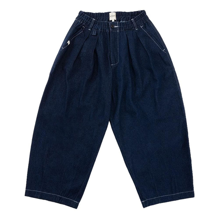 A[S]USL DENIM SIGNATURE PANTS-BLUE DENIM