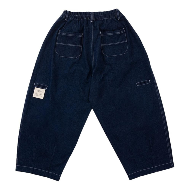 A[S]USL DENIM SIGNATURE PANTS-BLUE DENIM