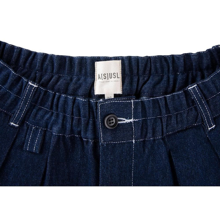 A[S]USL DENIM SIGNATURE PANTS-BLUE DENIM