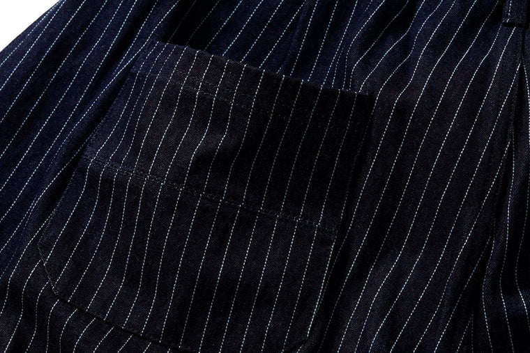 A[S]USL DENIM SIGNATURE PANTS-DENIM STRIPES