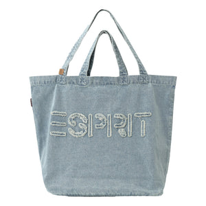 ESPRIT DENIM TOTE BAG-LIGHT BLUE
