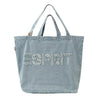 ESPRIT DENIM TOTE BAG-LIGHT BLUE