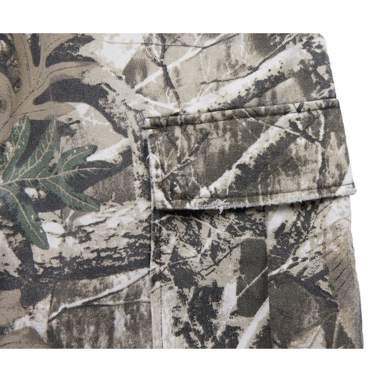 NEUTRAL SOCIETY DETACHABLE CARGO PANTS-CAMO