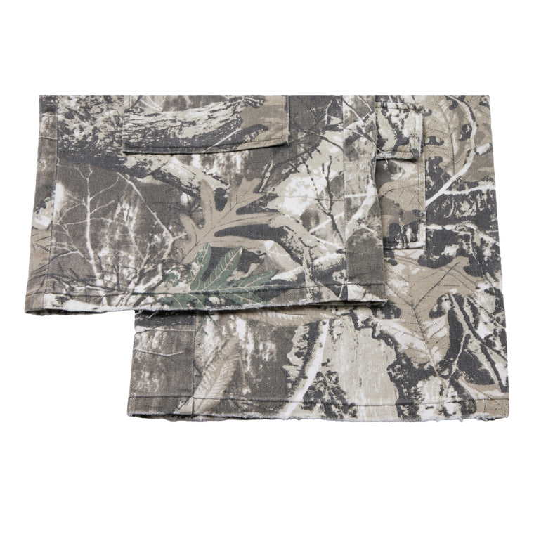 NEUTRAL SOCIETY DETACHABLE CARGO PANTS-CAMO