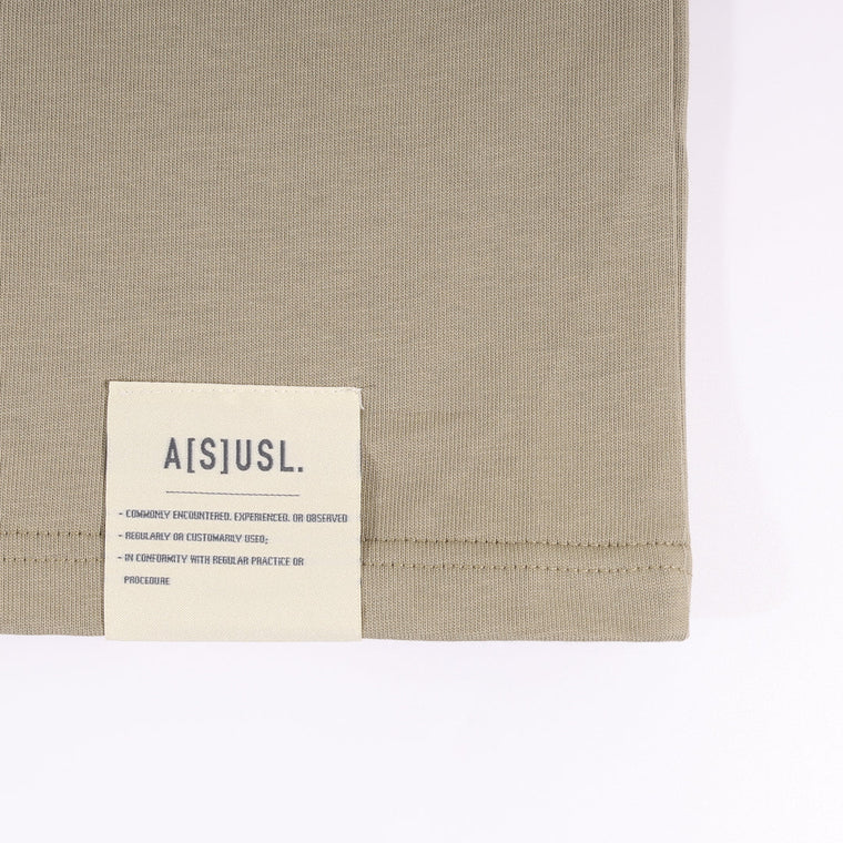 A[S]USL DIAMOND LOGO TEE-BEIGE
