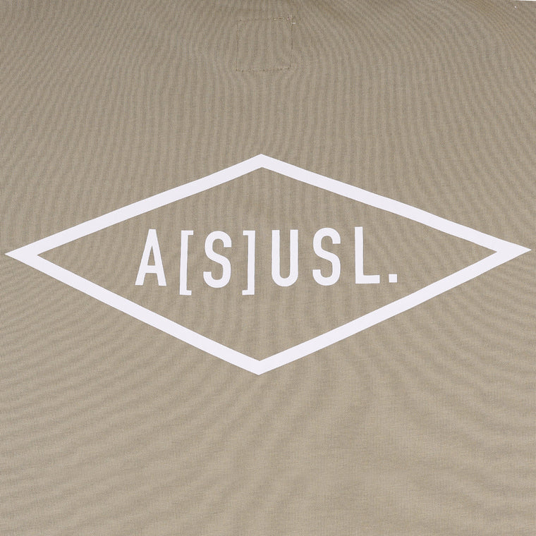 A[S]USL DIAMOND LOGO TEE-BEIGE