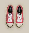 ARTICLE NO. DISTRESSED LOW-TOP SNEAKERS-RED DIRT