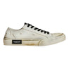 ARTICLE NO. DISTRESSED LOW-TOP SNEAKERS-WHITE DIRTS