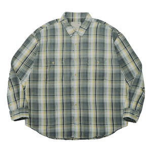 MADNESS DOBBY FLUFFY WORKSHIRT (MADE IN JAPAN)-GREY