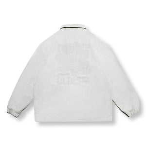 OLDISM DOUBLE COACH JACKET-WHITE