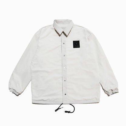 OLDISM DOUBLE COACH JACKET-WHITE