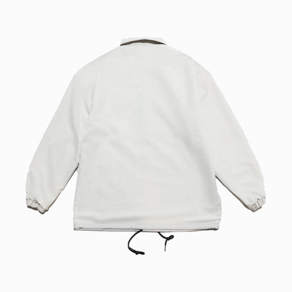 OLDISM DOUBLE COACH JACKET-WHITE