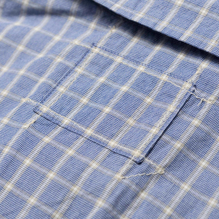 MADNESS DOUBLE WASHER TPW BD SHIRT(MADE IN JAPAN)-BLUE