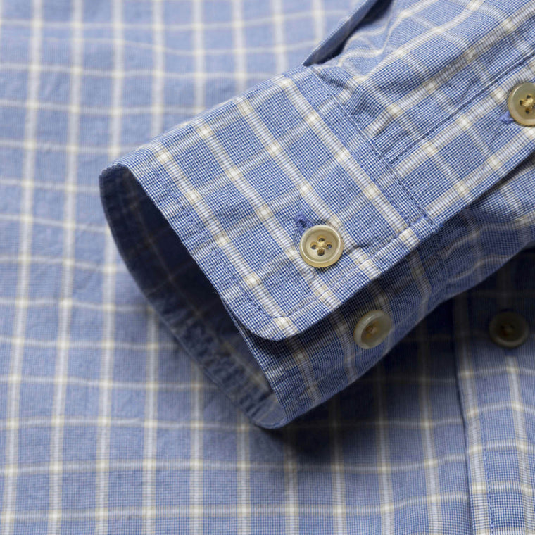 MADNESS DOUBLE WASHER TPW BD SHIRT(MADE IN JAPAN)-BLUE