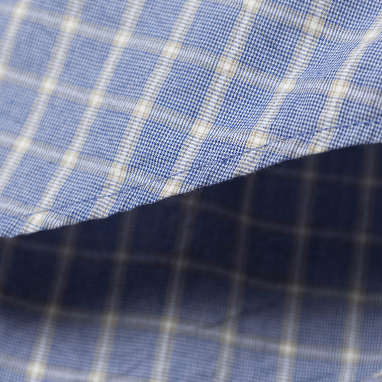 MADNESS DOUBLE WASHER TPW BD SHIRT(MADE IN JAPAN)-BLUE