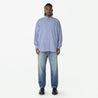 MADNESS DOUBLE WASHER TPW BD SHIRT(MADE IN JAPAN)-BLUE