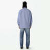 MADNESS DOUBLE WASHER TPW BD SHIRT(MADE IN JAPAN)-BLUE