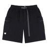 A[S]USL DOUBLE ZIPPER POCKETS SHORTS-BLACK